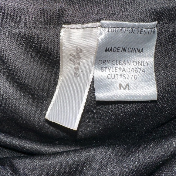 Aggie Black Lace Strapless High Low Mini Dress - Picture 4 of 4